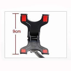 Universal Car Windshield Mount Dual Clamp Clip Bracket Mobile Holder For Smartphones