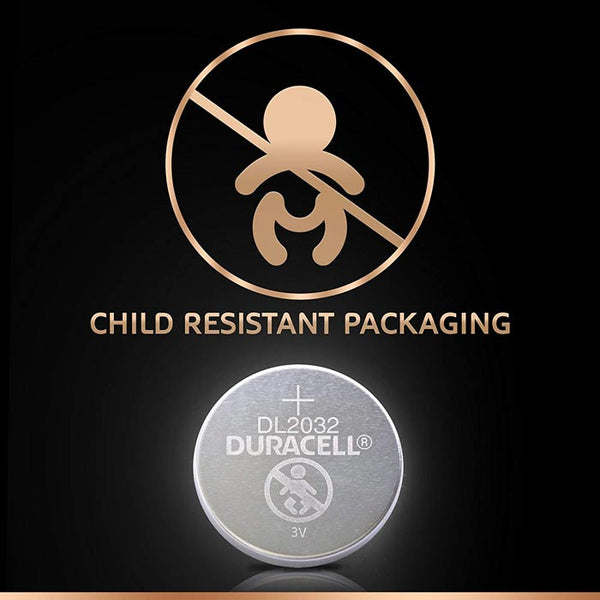 1pc DL2032 CR2032 DURACELL - Lithium Button Cell Battery 3V