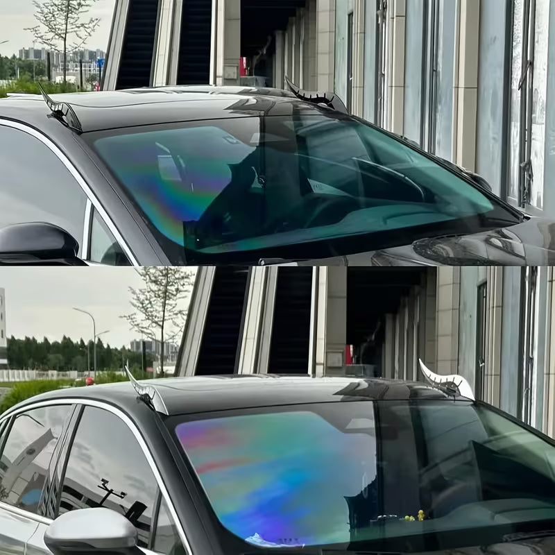 2026 New Universal Car Roof Dragon Horn Devil Horn Exterior Decor