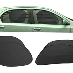 Electro-Static Car Universal Sun Shade With Automatic Window Grip (4 Pcs)