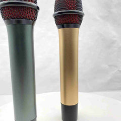 1pc Car Karaoke Single Wireless FM Handheld Microphone Rechargeable Built-In Battery Compatible All Car With FM Radio