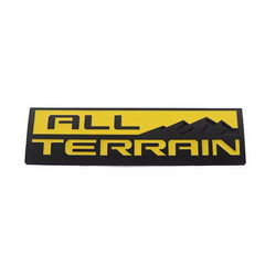For 2014-2018 All Terrain Emblems Badge Car Door Decal Tailgate Replacement for 2014-2018 Sierra