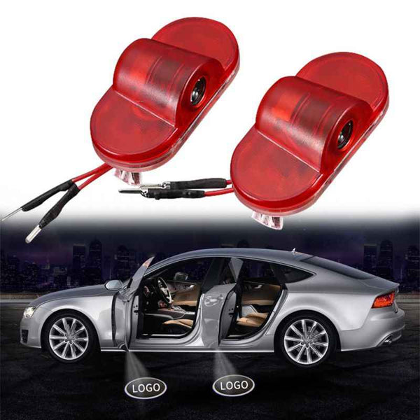 2pcs Suitable For Ford Car Door Welcome Lights Ghost Shadow Led Projector Logo Light
