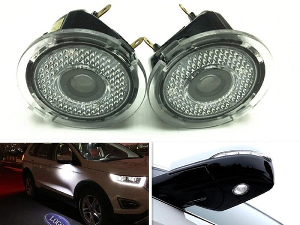 2pcs Suitable For Ford New Endeavour Side Mirror Car Door Welcome Ghost Shadow Led Projector Logo Light