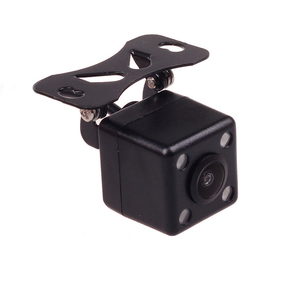 2in1 Front & Rear Parking 4 LED Night Vision Car Backup Reverse Rear View Camera With Wide View CCD Image