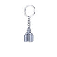 JDM Mini Exhaust Pipe Tail Shaped Model Car Metal Keychain Keyring Keyfob Key Chain Ring Accessories Pendent