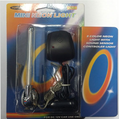 3 Color Neon Light with Sound Sensor Controler Light