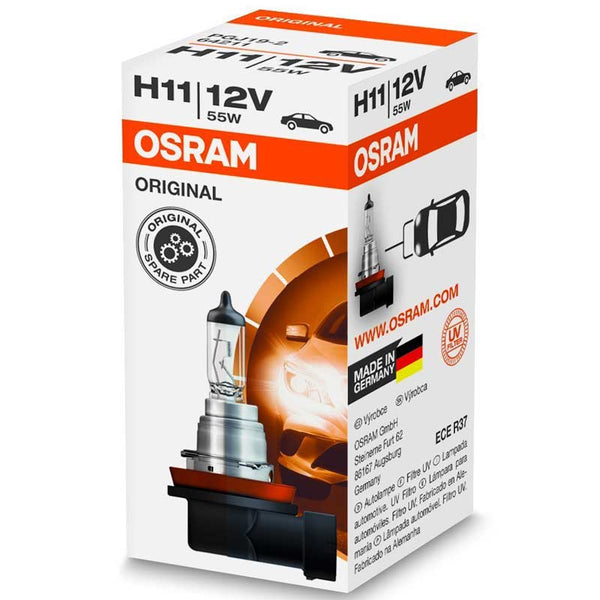 2pcs OSRAM H11 12V 55W 64211 PGJ19-2 Halogen Headlight Lamp Bulb