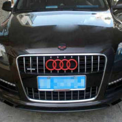 Black-Red Car Auto Logo 3D Metal Emblem Badge Decals Skeleton Half Skull