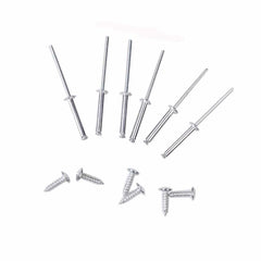 Universal Alloy Mount Bonnet Hood Pin Pins Lock Latch Kit Racing Sport Car Silver