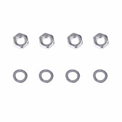 Universal Alloy Mount Bonnet Hood Pin Pins Lock Latch Kit Racing Sport Car Silver