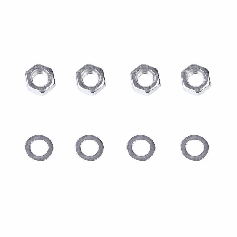 Universal Alloy Mount Bonnet Hood Pin Pins Lock Latch Kit Racing Sport Car Silver