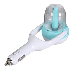 Mini Car Air Humidifier Essential Oil Diffuser Ultrasonic Aroma Mist Purifier (Assorted Color)