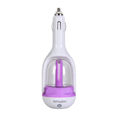 Mini Car Air Humidifier Essential Oil Diffuser Ultrasonic Aroma Mist Purifier (Assorted Color)