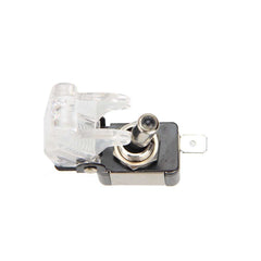 illuminated LED Toggle Switch With Missile Style Flick Cover 12V Car Dash CLEAR