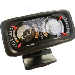 Jeep 4X4 Off Road Inclinometer / Clinometer / Landmeter Pitch & Roll Gauges with Back Light