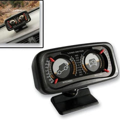 Jeep 4X4 Off Road Inclinometer / Clinometer / Landmeter Pitch & Roll Gauges with Back Light