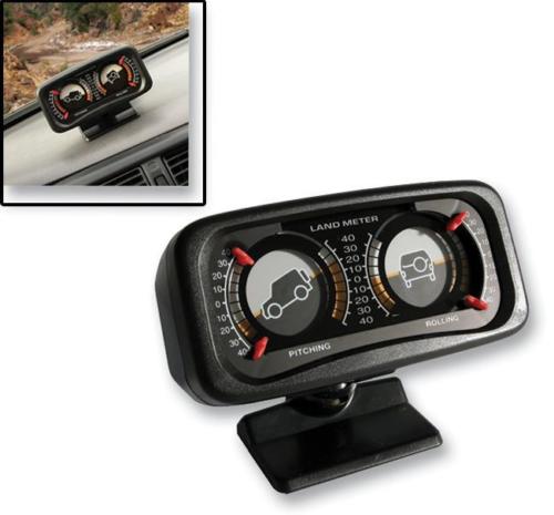 Jeep 4X4 Off Road Inclinometer / Clinometer / Landmeter Pitch & Roll Gauges with Back Light
