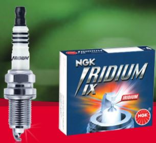 NGK Spark Plugs Iradium/Double Platinum Best TR6IX 4pcs