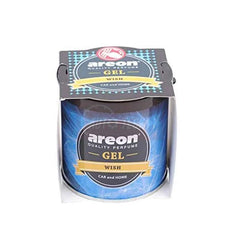 Areon Gel Car Perfume Air Freshener (Wish, 80 gm)
