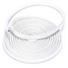 White Car Door Edge Guards U Shape Edge Trim Rubber Seal Protector Car Protection Door Edge(5 Meter) Fit for Most Car