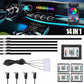 Automotive 64 Color RGB Symphony Car Ambient Interior LED Fiber Light