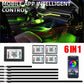 Automotive 64 Color RGB Symphony Car Ambient Interior LED Fiber Light
