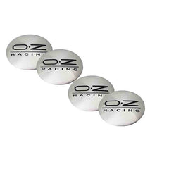 4pcs O.Z RACING Silver Emblem Car Wheel Center Hub Cap Caps Badge Sticker Decal 60mm