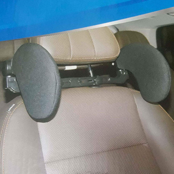1pc Grey Car Seat Headrest Travel Rest Neck Pillow Support Solution for Kids and Adults Children Auto Seat Head Cushion Car Pillow