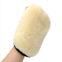 1pc Of Microfiber Artificial Wool Washing Gloves(Assorted Colours) For Car / Bike