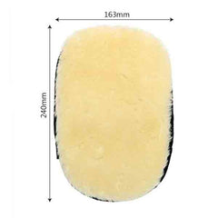 1pc Of Microfiber Artificial Wool Washing Gloves(Assorted Colours) For Car / Bike