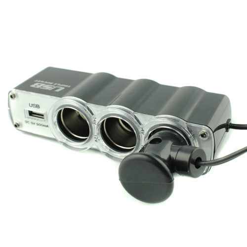 Wf-0120 USB Power Charger Supply With Triple Socket