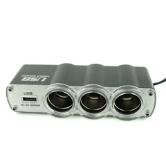 Wf-0120 USB Power Charger Supply With Triple Socket
