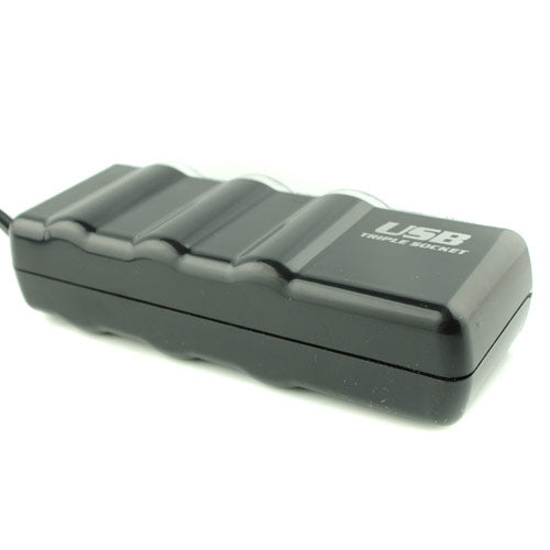 Wf-0120 USB Power Charger Supply With Triple Socket