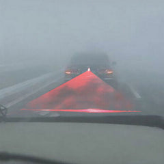 Car Universal Alarm Laser Fog Light Rear Anti-Collision Taillight Warning Lamp