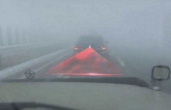 Car Universal Alarm Laser Fog Light Rear Anti-Collision Taillight Warning Lamp