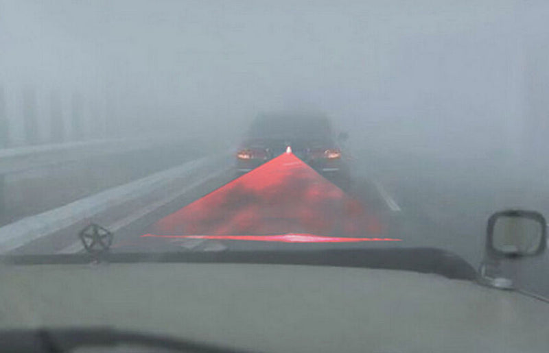 Car Universal Alarm Laser Fog Light Rear Anti-Collision Taillight Warning Lamp