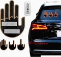 LED Illuminated Gesture Car Finger Light with Remote Hand Lamp (Battery Not Included)
