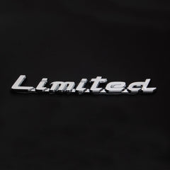 1pc ABS Rear Trunk Limited Logo Emblem Decal Badge Sticker