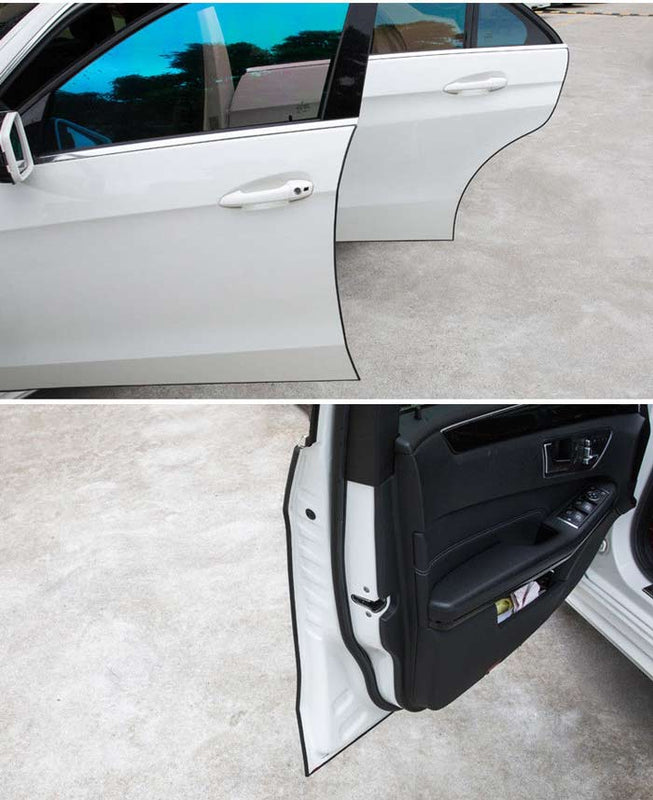 Transparent 5.6M Car Door Edge Lip Strip Guard Protector Moulding Trim Anti Dent Scratch