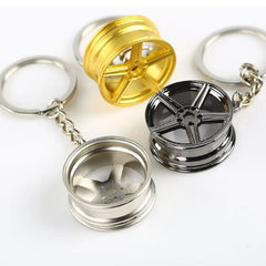 MBDESIGN K1 5 Spoke Alloy Wheel Keychain (Mix Color)