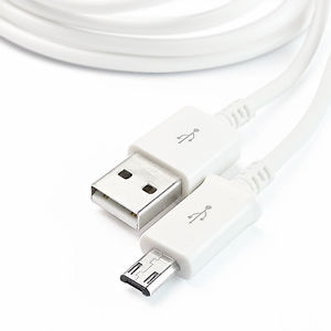 2.1A/1.0A Mini Dual USB 2-Port Car Charger + Micro USB 2.0 Data Sync Charger Cable.
