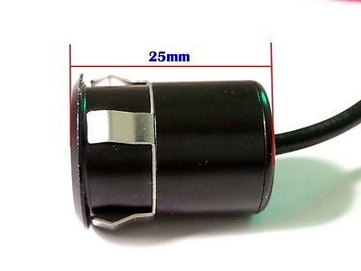 Mini Color CCD Reverse Backup Car Rear View LED Camera With Guide Lines.