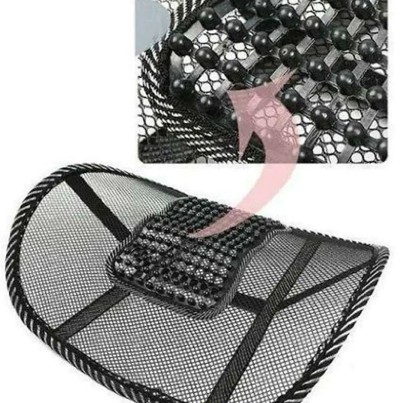 1 Pc Universal Car Seat Back Support Massage Chair Pillow Waist Support Lumbar Fan Pad Car Seat Cushion Home office