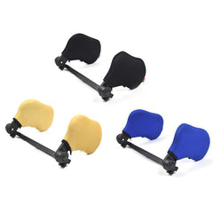 1pc BLACK Car Seat Headrest Pad Memory Foam Pillow Head Neck Rest Support Cushion