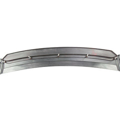 NEW 4PCS Universal Car Front Bumper Red Lip Splitter Winglet Body Kit Glossy BLACK