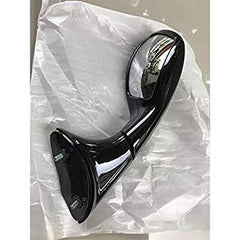 Black Toyota New Fortuner Car Bonnet Fender Side Mirror Wide Angle View