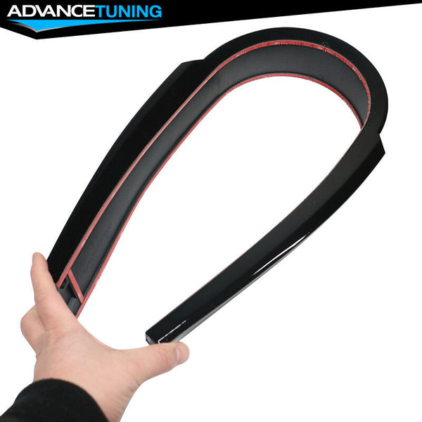 Universal Fitment Rear Window Windscreen Roof Spoiler Wing Adjustable Gloss Black