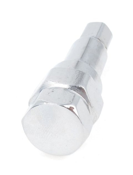 20 Pcs M12 x 1.5 Silver Metal Hex Locking Lug Nuts Screw Anti-theft for Vehicles Car