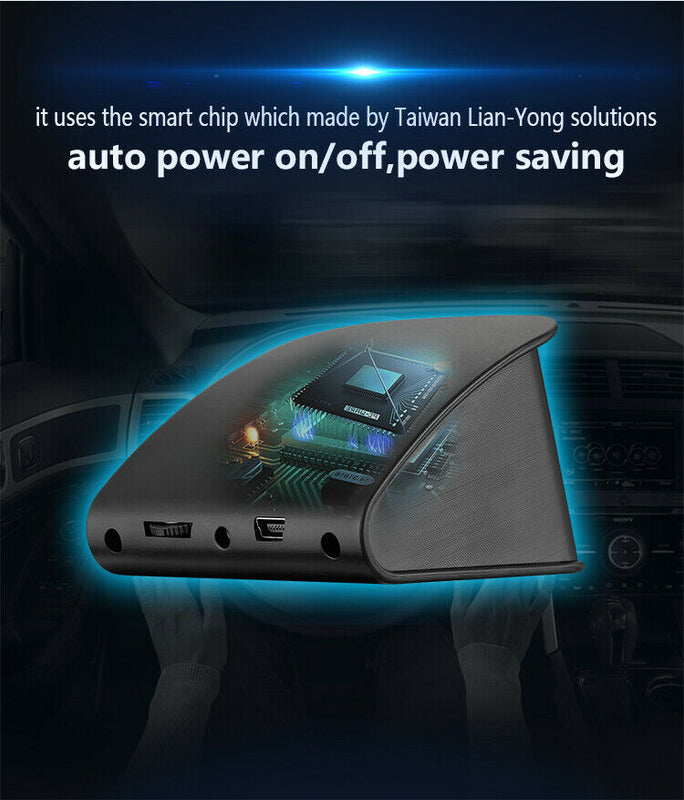 P10 Car Vehicle HUD Head Up Display OBD2 Excessive RPM Speed Voltage Temperature Alarm